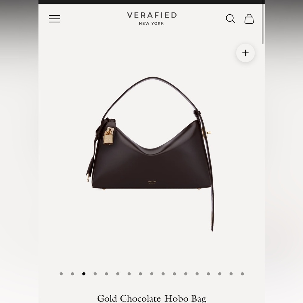 Verafied Chocolate Hobo Bag